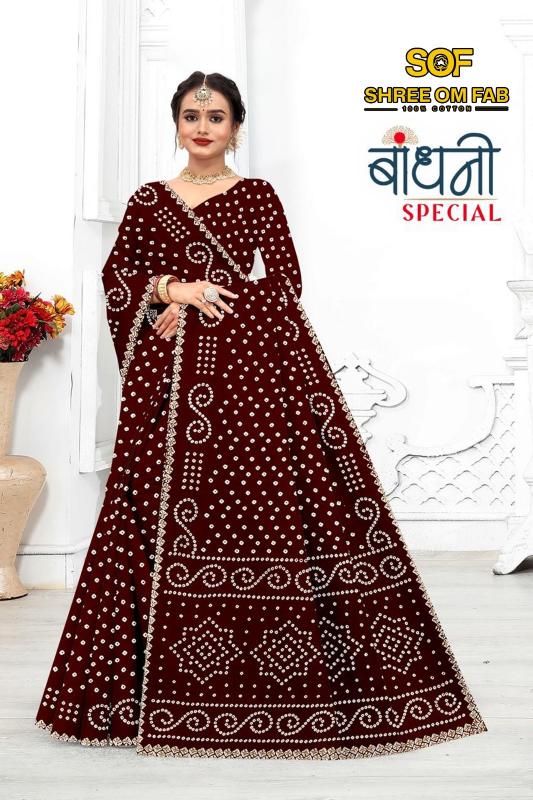 Dhayana bandhani special saree women clothing wholesale suppliers